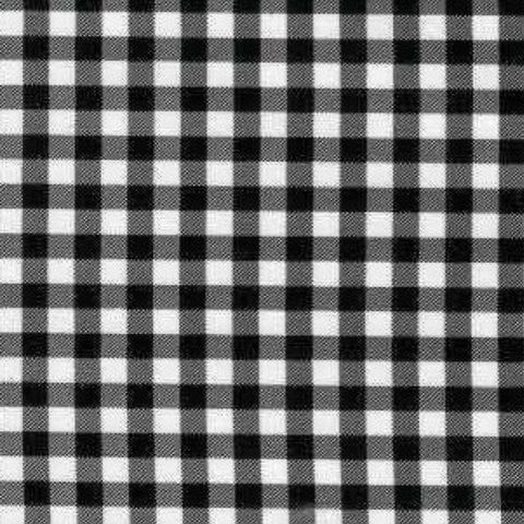 Gingham Oilcloth - Black