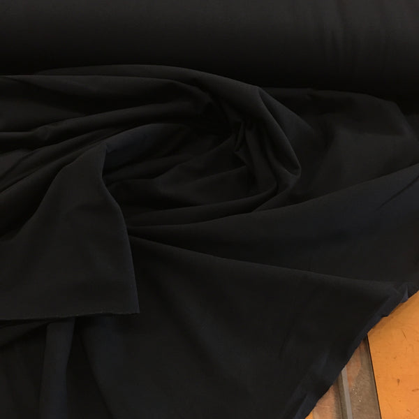 Yoga Cloth Cotton Spandex Stretch Fabric - Navy