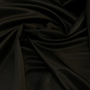 Mystique Polyester Satin - Black