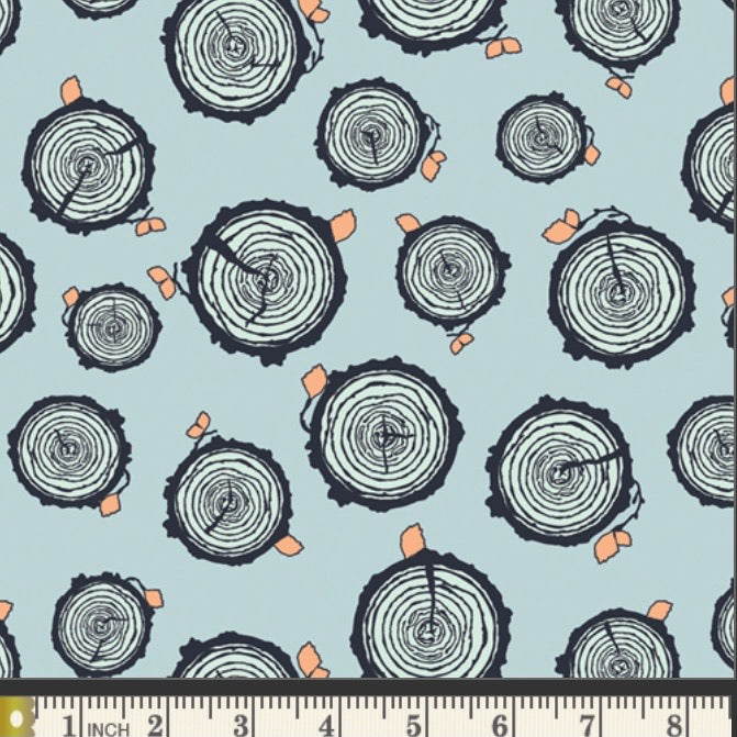Rooted Forester Cotton Fabric FUS-LF-2209