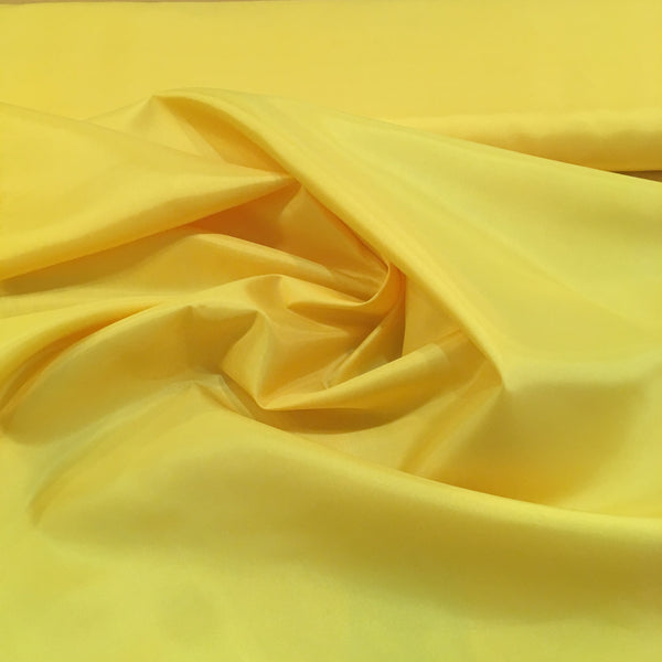 Polyester Lining Fabric - Bright Yellow