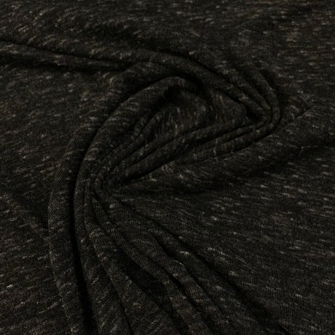 Sweater Knit Fabric - Charcoal Heather