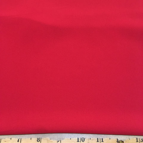 Polyester Chiffon - Red