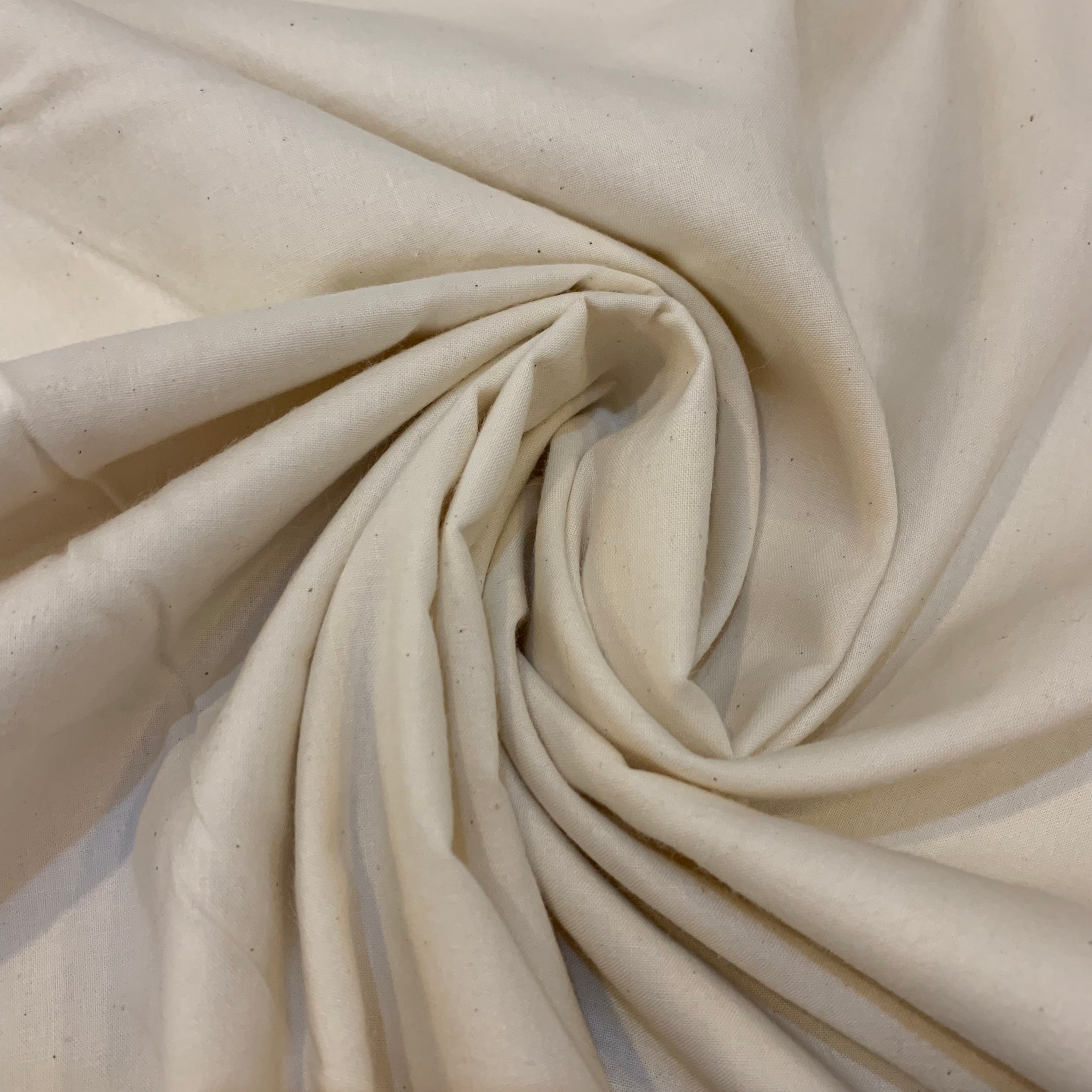 108" Wide Muslin - Unbleached Natural