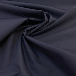 Blazer Poplin Poly/Cotton Fabric - Navy