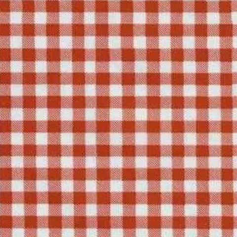 Gingham Oilcloth - Red