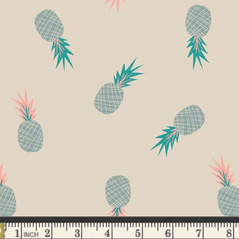 Ananas Eight Rayon Challis Fabric R-8009A