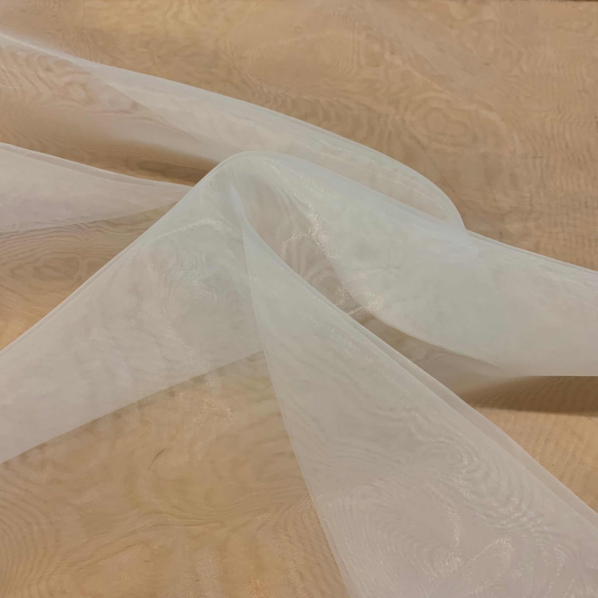Polyester Organza - Ivory