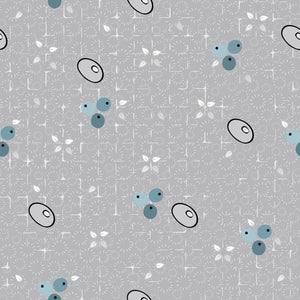 Adlico Frozen Quarters Collection Cotton Fabric - Gray 400-071