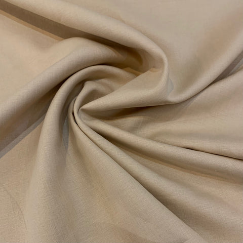 Midweight Italino Linen Fabric - Nutmeg