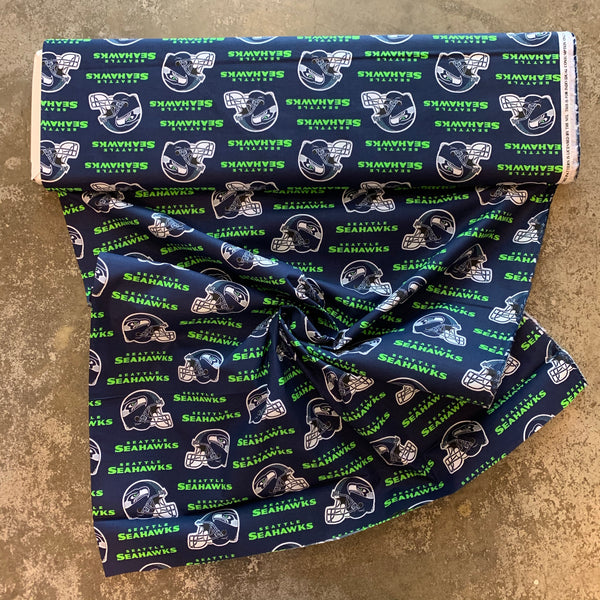 NFL Seattle Seahawks Helmet Cotton Fabric