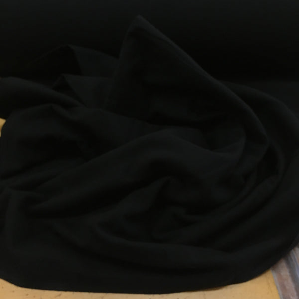 Cotton Flannel Fabric Black