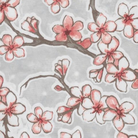 Fuji Oilcloth Fabric - Grey