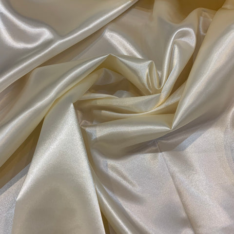 Satalure Polyester Satin - Ivory