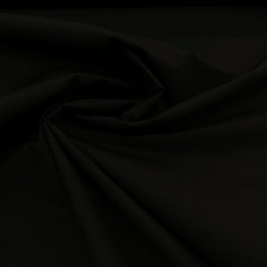 Blazer Poplin Poly/Cotton Fabric - Black