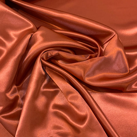 Satalure Polyester Satin - Orange