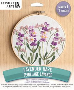 Lavender Haze Embroidery Kit
