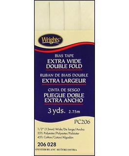 Wrights Extra Wide Double Fold Bias Tape